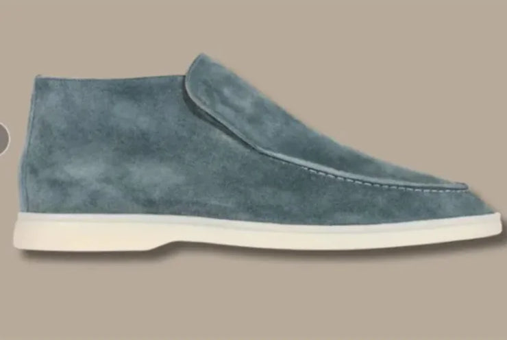 Suede Retro Loafers
