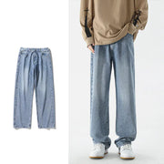 Men's Retro Loose Straight Jeans