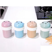 Cute Cartoon Portable Toothpick Holder Bottle