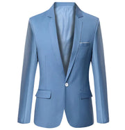 Men's Tailored Slim-Fit Casual Blazer