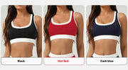 Nude Fit Color Block Sports Bra