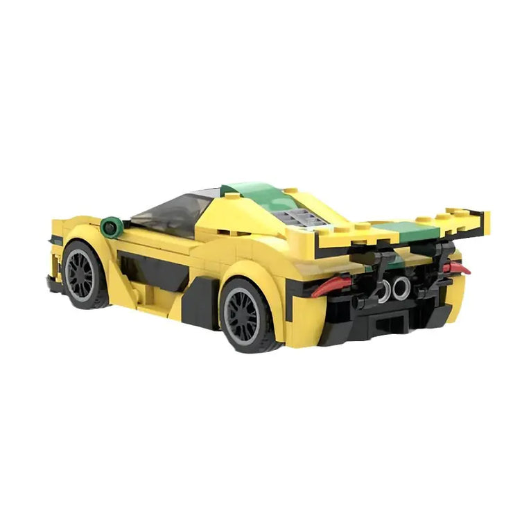 MOC Compatible McLaren P1 GTR Model Speed Series