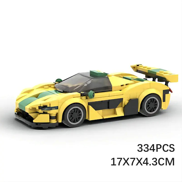 MOC Compatible McLaren P1 GTR Model Speed Series