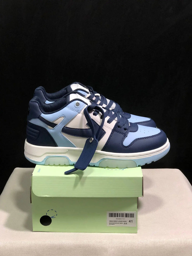 OFF-WHITE Leather Arrow Low-Top Sneakers for All