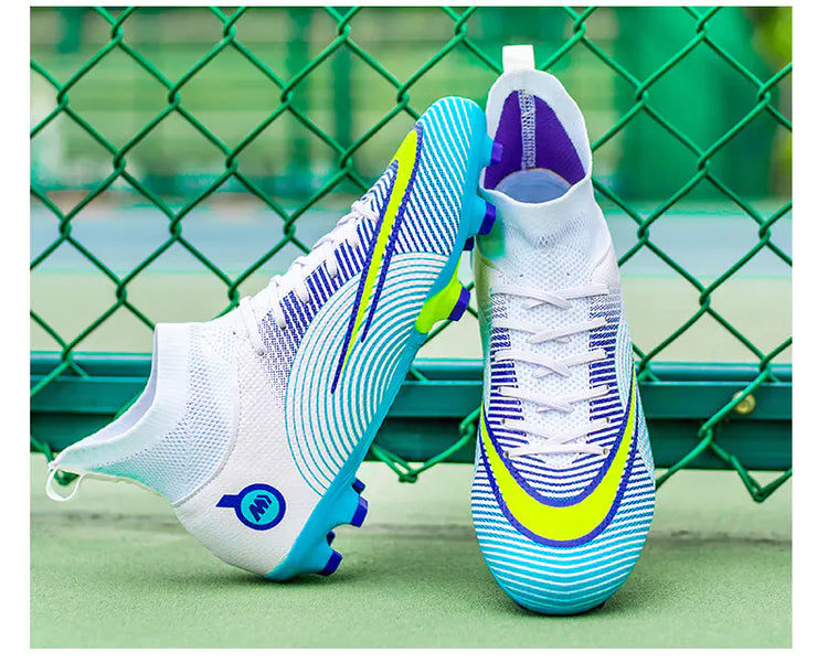 High-Top Soccer Cleats for Kids - Training Shoes