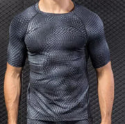 Men's Athletic Running T-Shirt - Quick-Dry & Breathable