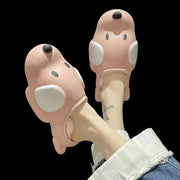 EVA Waterproof Plush Slippers for Men and Women