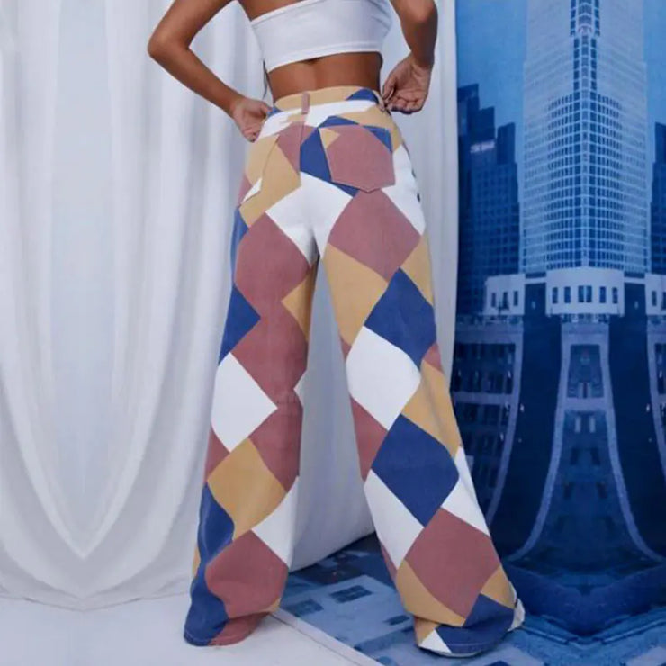 Trendy Loose Fit Casual Ladies Street Jeans