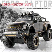 1:24 Raptor F150 Alloy Toy Car Model (Boxed)