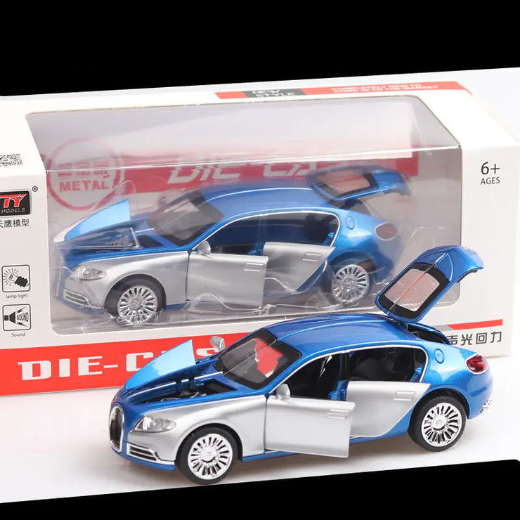 Boxed Bugatti Galibier Diecast Model Car Toy