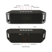 Dual Speaker Wireless Bluetooth Portable Outdoor Speaker
