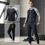 Men's Sports Fitness Two-Piece Set for Running