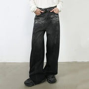 Men's Casual Retro Straight Loose Jeans