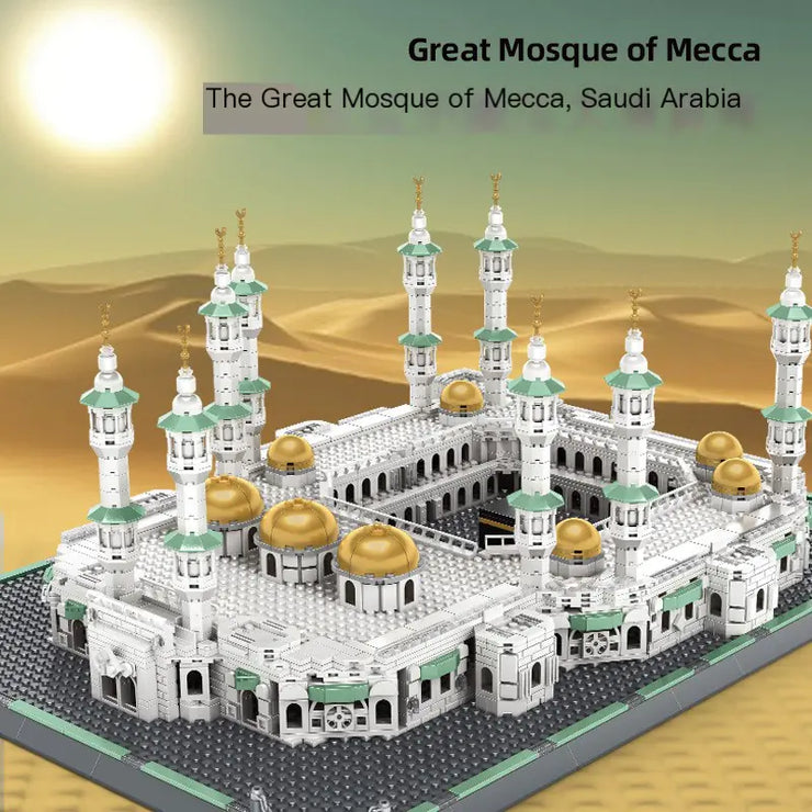 Sacred Mosque Mecca Model Building Blocks Set (One Set)