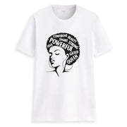 African Women's Short Sleeve Casual Cotton Shirt