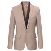 Men's Tailored Slim-Fit Casual Blazer