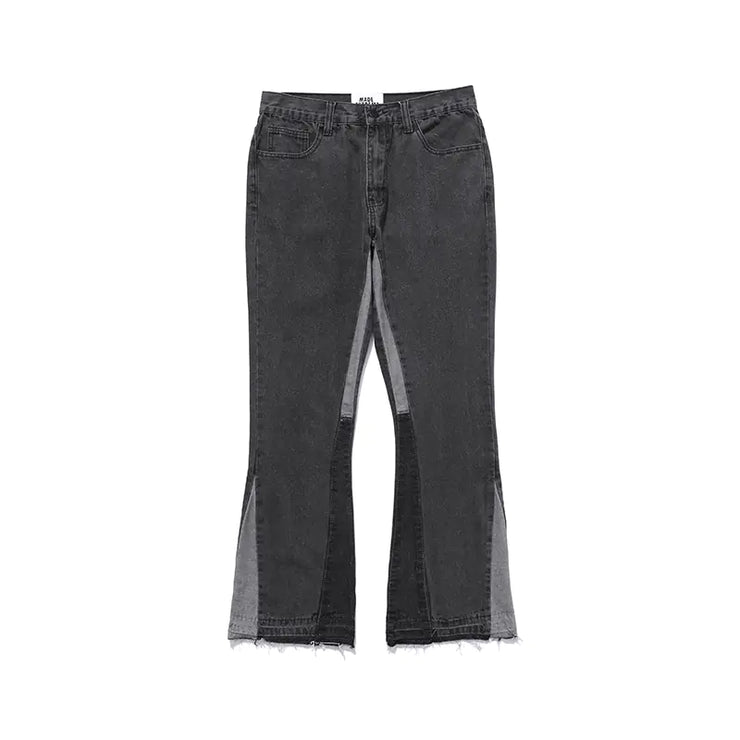 Patchwork Drop Jeans