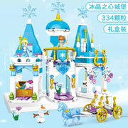 Kids' Castle Building Blocks Toy - Princess Villa Set