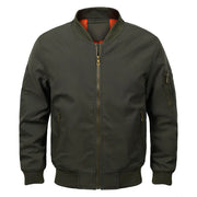 Men's Plus Size Air Force Flight Jacket for Fall/Winter