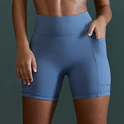 Hip Pocket Running Fitness Shorts for Active Lifestyle