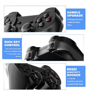 Retro TV Game Console with Dual Controllers (M8)