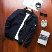 Men's Lightweight Casual Jacket - Baseball Style Outerwear