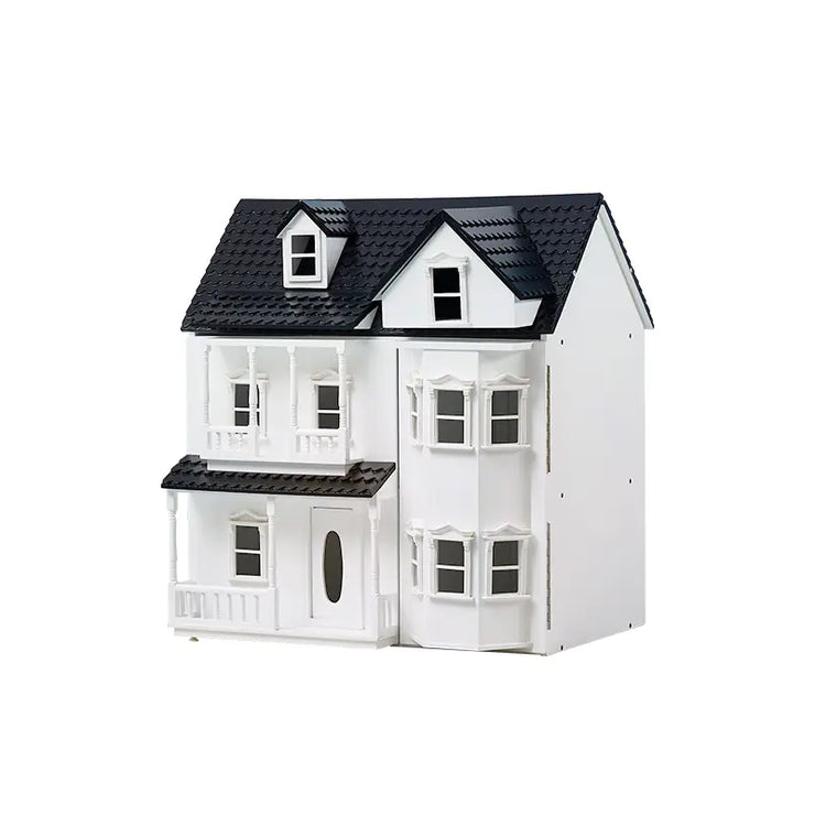 Wholesale Retro Wooden Dollhouse Castle Playset