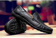 Men's Casual Leather Driving Shoes - Stylish Loafers