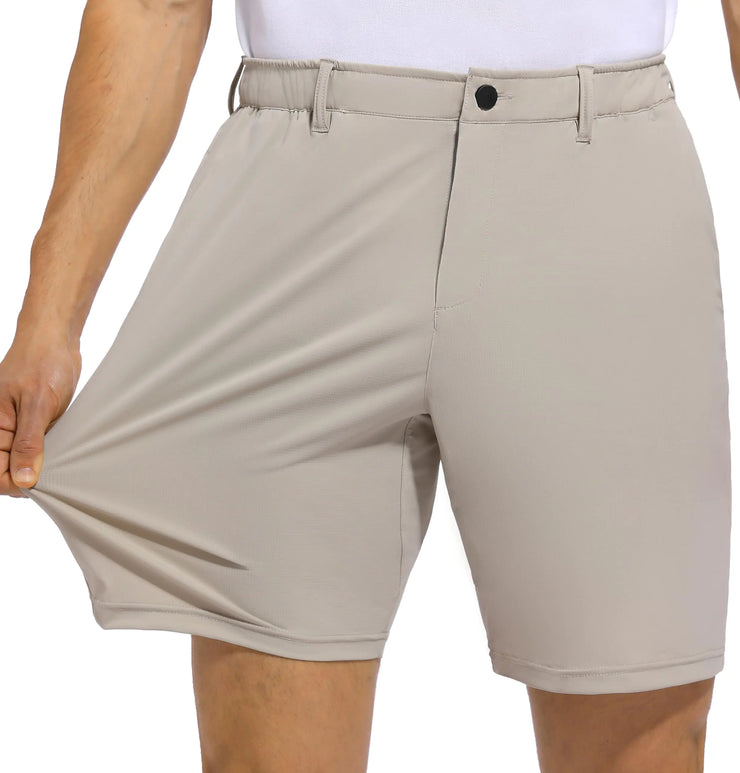 Strweitt Mens 7 Inch Inseam Stretch Golf Shorts Quick