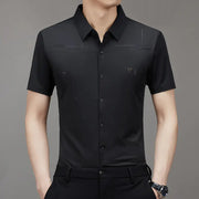 2023 Summer Men's Short Sleeve Business Shirt