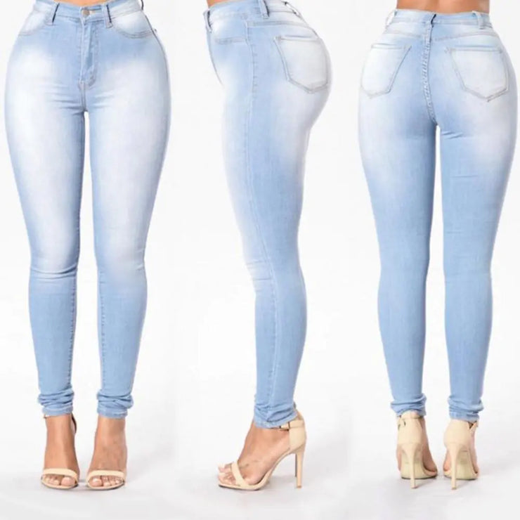 Trendy Slim Retro Ladies Street Jeans