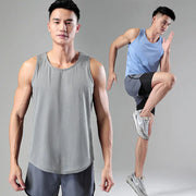 Men's Muscle Gym Training Sleeveless Moisture-Wicking Tank