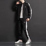 Men's Casual Long Sleeve Sports Two-Piece Suit