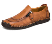 Men's Handmade Leather Driving Loafers (Slip-On)