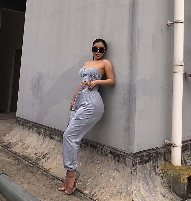 Summer Sports Casual Bra and Pants Set