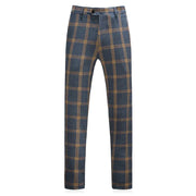 Men's Casual Plus Size Slim Fit 3-Piece Suit Set