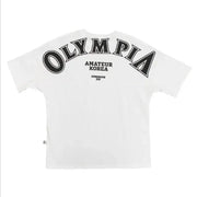 Men's Olympia Printed Cotton T-Shirt for Gym Workout