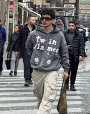 Harajuku Skull 3D Print Oversized Hoodie for Men & Women