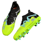 Boys' High-Top Soccer Cleats for Training and Matches