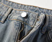 Retro Loose Fit Men's Small Straight Jeans