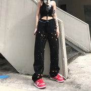 High Waist Loose Wide Leg Jeans for Women