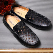 Men's Casual Leather Driving Shoes - Stylish Loafers