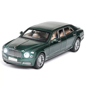 Boxed 1:24 Scale Bentley Mulsanne Toy Car Model