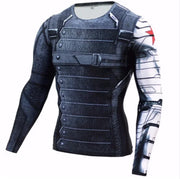 3D Digital Print Superman T-Shirt & Captain America Gear