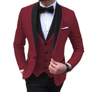 Plus Size Men's Tailored Suit 3-Piece Set