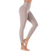 High Waist Nude Stretch Yoga Pants Without Embarrassment