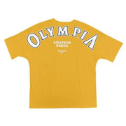 Men's Olympia Printed Cotton T-Shirt for Gym Workout