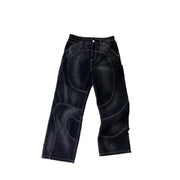 Men's Simple Street Hip Hop Straight Jeans