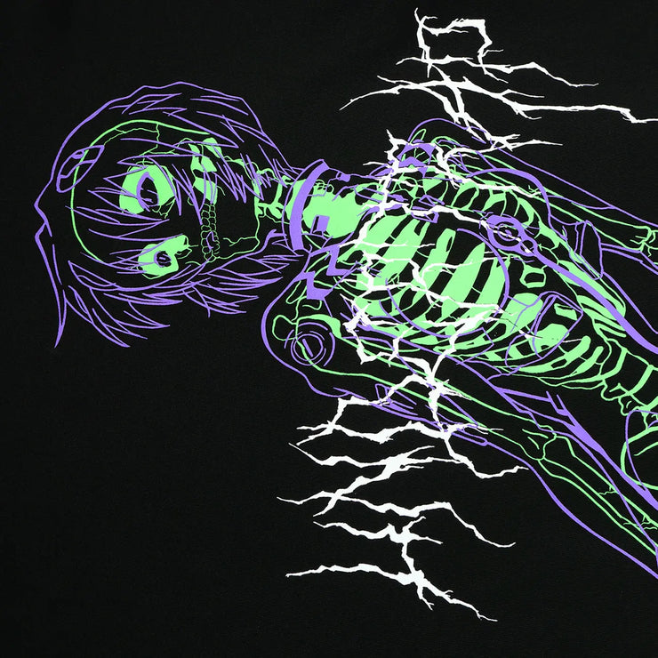TKPA Streetwear Skull Print Hoodie for Men and Women