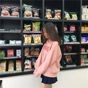 Embroidered Letter Hoodie Jacket